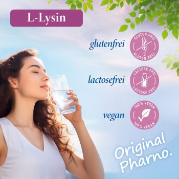 L-Lysin 150g Etikett